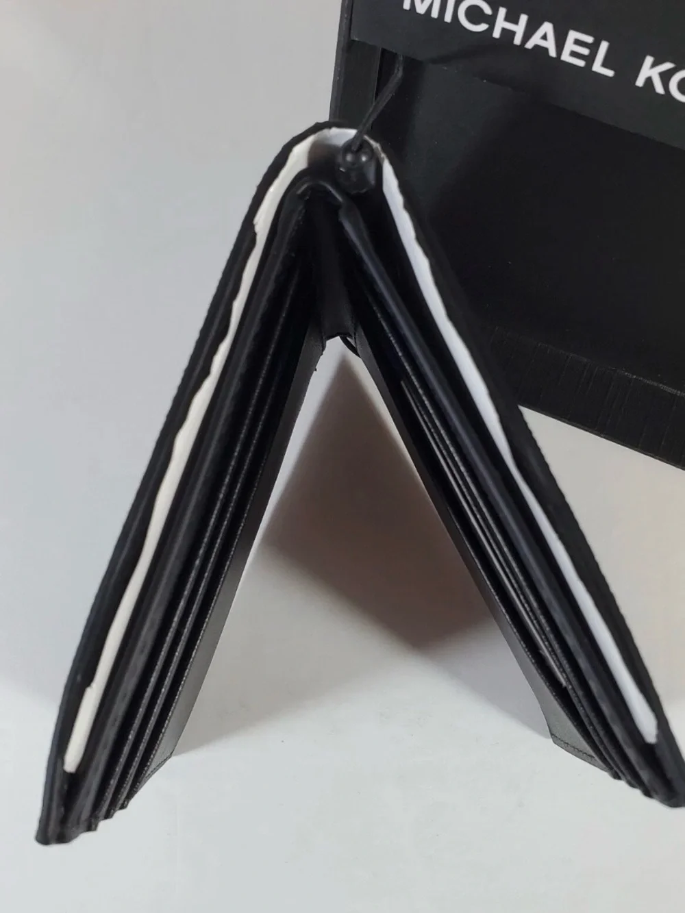 Michael Kors Black Signature MK Slim Wallet